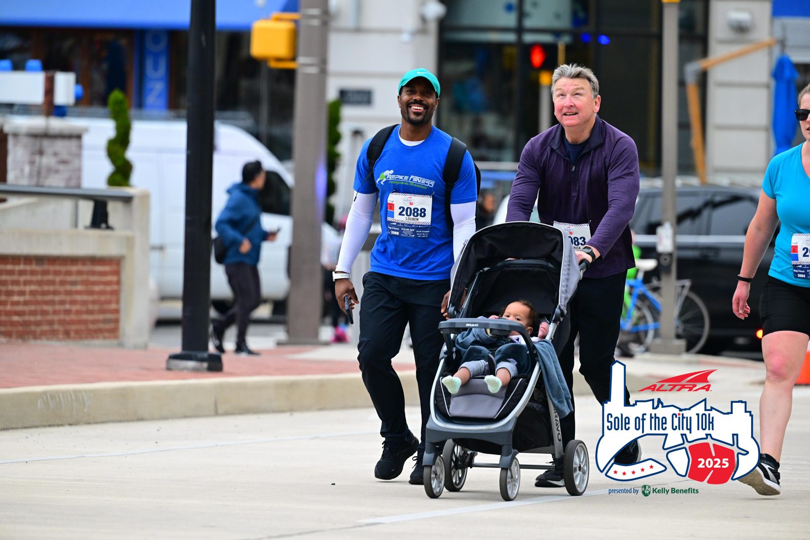 Louben Repke at the Sole of the City 10K in Baltimore